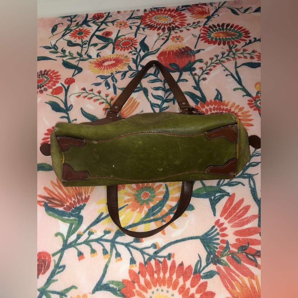 Prada Green Leather Handbag - Picture 5 of 6